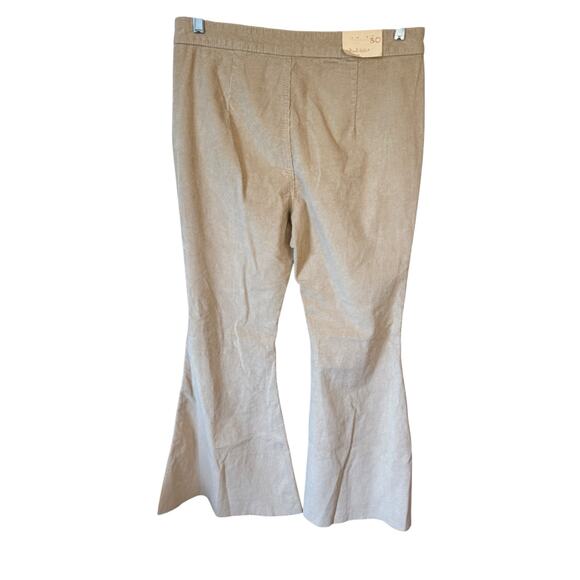 ALTAR'D STATE NWT High Rise Flare Corduroy Pants Beige Size 30 Hippie Fall - Picture 5 of 8